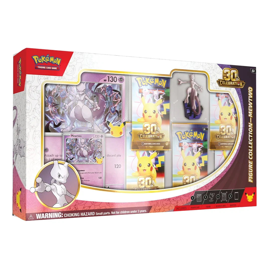 pokemon tcg 30th celebration mewtwo figure collection