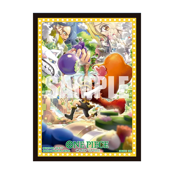 One Piece Card Game: Official Sleeve 16 (LUFFY)