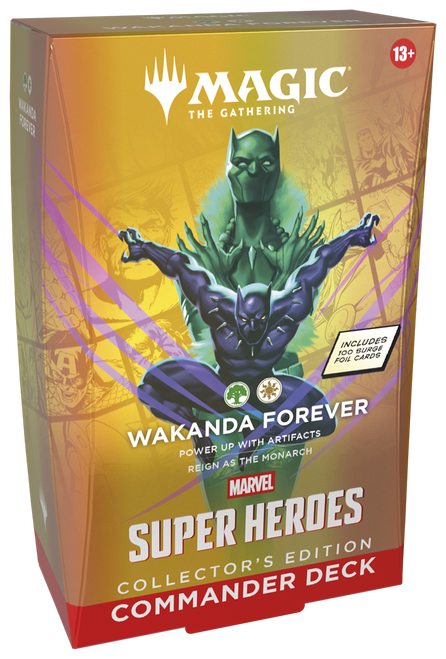 Marvel Super Heroes Collector's Commander Deck - Wakanda Forever