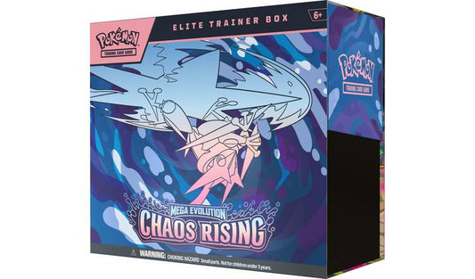 Pokemon Mega Evolution Chaos Rising Elite Trainer Box