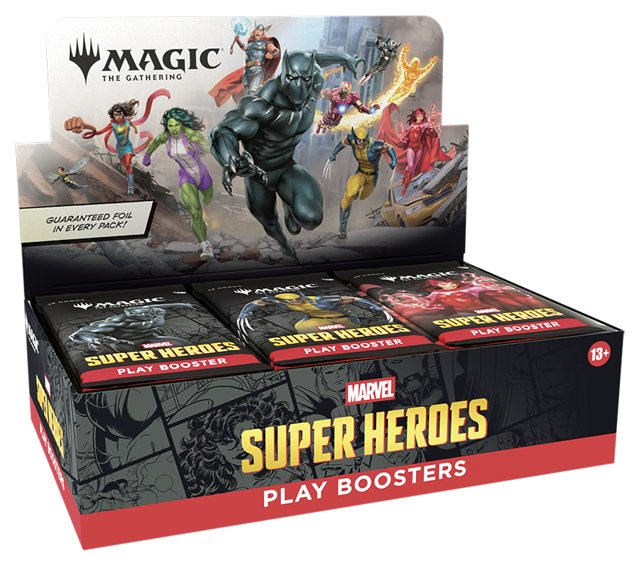 Marvel Super Heroes Play Booster Box