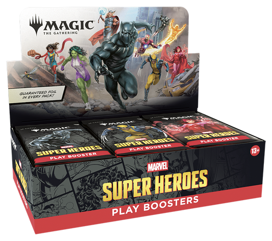 Marvel Super Heroes Play Booster Box