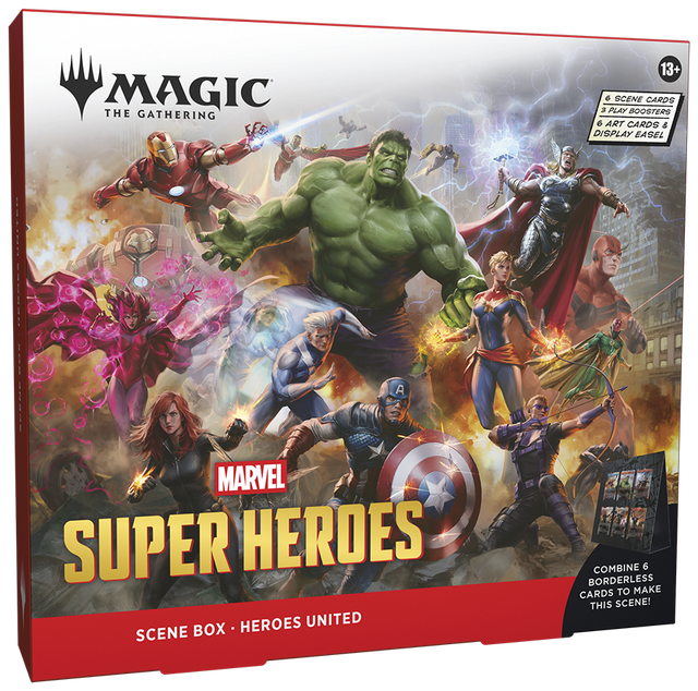 Marvel Super Heroes Scene Box - Heroes United