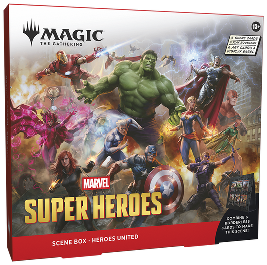 Marvel Super Heroes Scene Box - Heroes United
