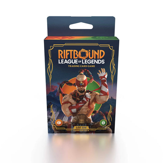 Riftbound:  Champion Deck - Lee Sin Display