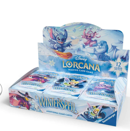 Disney Lorcana TCG - Winterspell Booster Pack Display (24) - Set 11