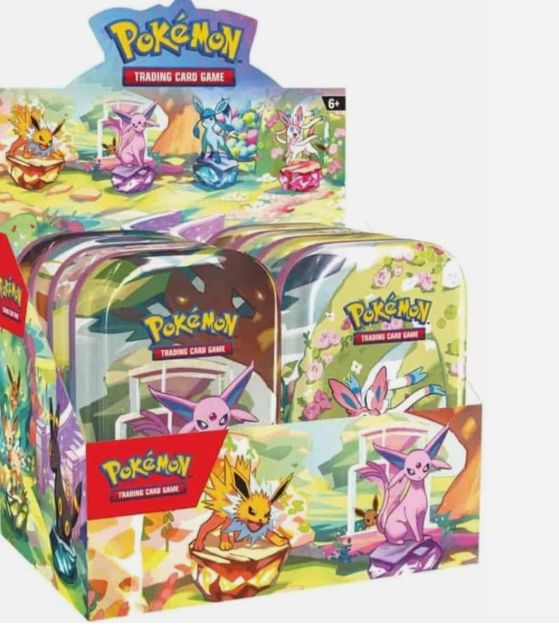 Pokemon TCG  Prismatic Evolutions mini tins