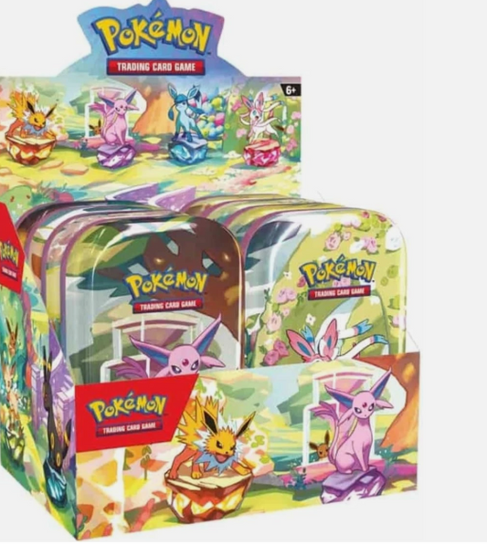Pokemon TCG  Prismatic Evolutions mini tins