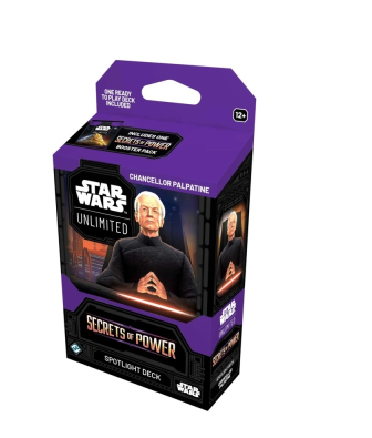 Star Wars Unlimited - Secrets of Power Spotlight Deck: Chancellor Palpatine