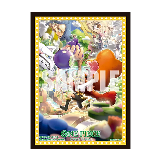One Piece Card Game: Official Sleeve 16 (LUFFY)