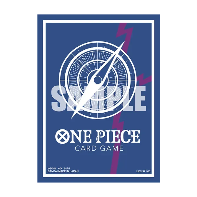 One Piece Card Game: Official Sleeve 16 (Rocks.D.Xebec)
