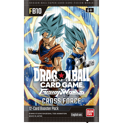 Dragon Ball Super Card Game Fusion World: Cross Force (FB10) Booster Pack